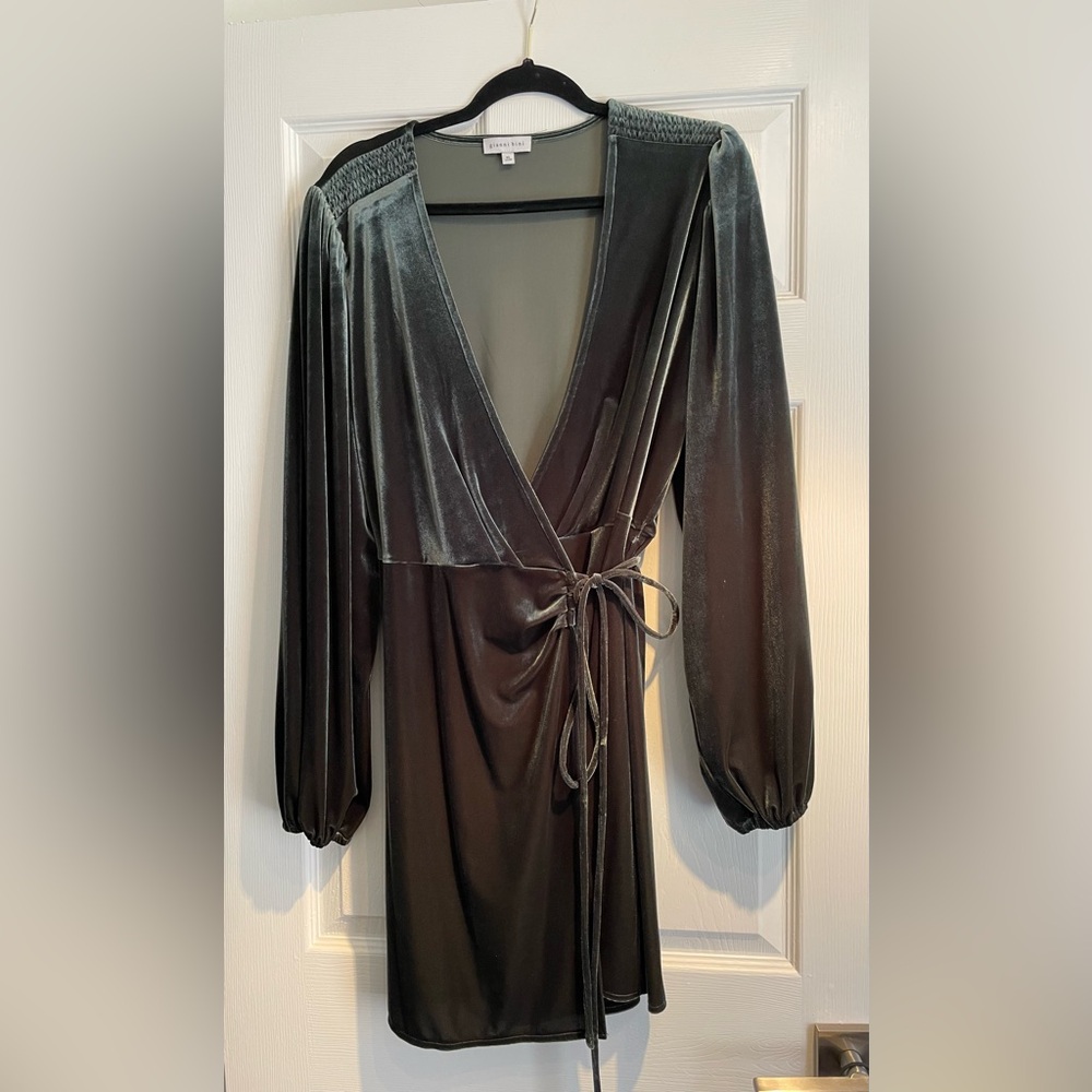 Gianni Bini velvet mini dress